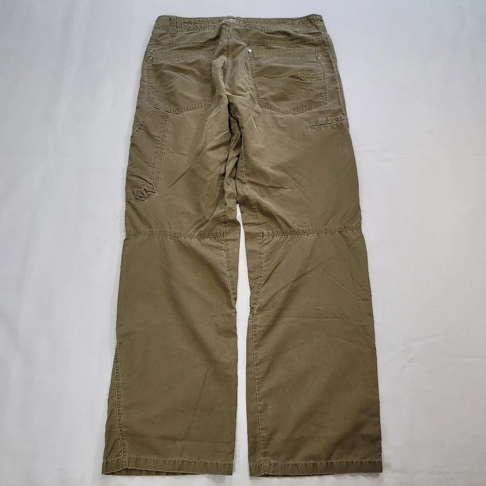Kuhl Pants Mens 34x32 Brown Outrage Hiking Outdoor Free Ryde Waist - Picture 9 of 10
